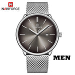 Couple Watch Mens Watch Simple Lovers Thin Watch 2020