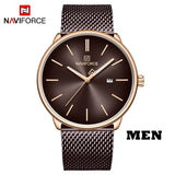 Couple Watch Mens Watch Simple Lovers Thin Watch 2020