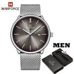 Couple Watch Mens Watch Simple Lovers Thin Watch 2020
