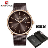 Couple Watch Mens Watch Simple Lovers Thin Watch 2020