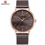 Newest Lover's Watches NAVIFORCE Quartz Simple Clock Men Women