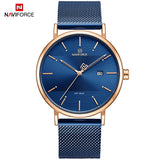 Newest Lover's Watches NAVIFORCE Quartz Simple Clock Men Women