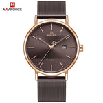 Newest Lover's Watches NAVIFORCE Quartz Simple Clock Men Women