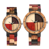 Clock Wooden Watches , Lover's Gift for Men Women