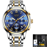 Relojes Hombre 2019 LIGE New Watches Men Luxury Brand Chronograph Male Sport Watches Waterproof Stainless Steel Quartz Men Watch