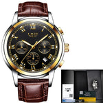 Relojes Hombre 2019 LIGE New Watches Men Luxury Brand Chronograph Male Sport Watches Waterproof Stainless Steel Quartz Men Watch