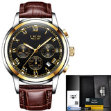 Relojes Hombre 2019 LIGE New Watches Men Luxury Brand Chronograph Male Sport Watches Waterproof Stainless Steel Quartz Men Watch
