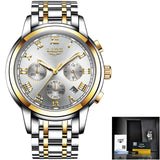 Relojes Hombre 2019 LIGE New Watches Men Luxury Brand Chronograph Male Sport Watches Waterproof Stainless Steel Quartz Men Watch