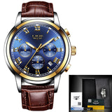 Relojes Hombre 2019 LIGE New Watches Men Luxury Brand Chronograph Male Sport Watches Waterproof Stainless Steel Quartz Men Watch