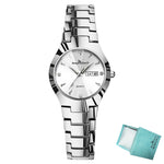 Couple Watch Luxury Gold Waterproof Original  Quartz Wristwatch Clock