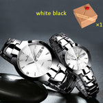 Couple Watch Luxury Gold Waterproof Original  Quartz Wristwatch Clock