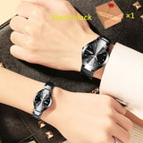 Couple Watch Luxury Gold Waterproof Original  Quartz Wristwatch Clock