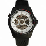 2019 WINNER Watch Men Automatic Mechanical Male Wrist watches for Man Silicone Strap Skeleton Dial Luminous Hands & Index Clock