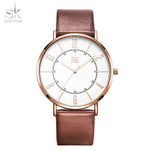 Shengke Couple Watch Set Men's Ladies Wrist Watches
