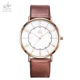 Shengke Couple Watch Set Men's Ladies Wrist Watches